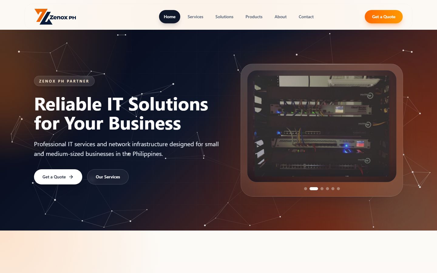 Zenox PH — IT Services Platform